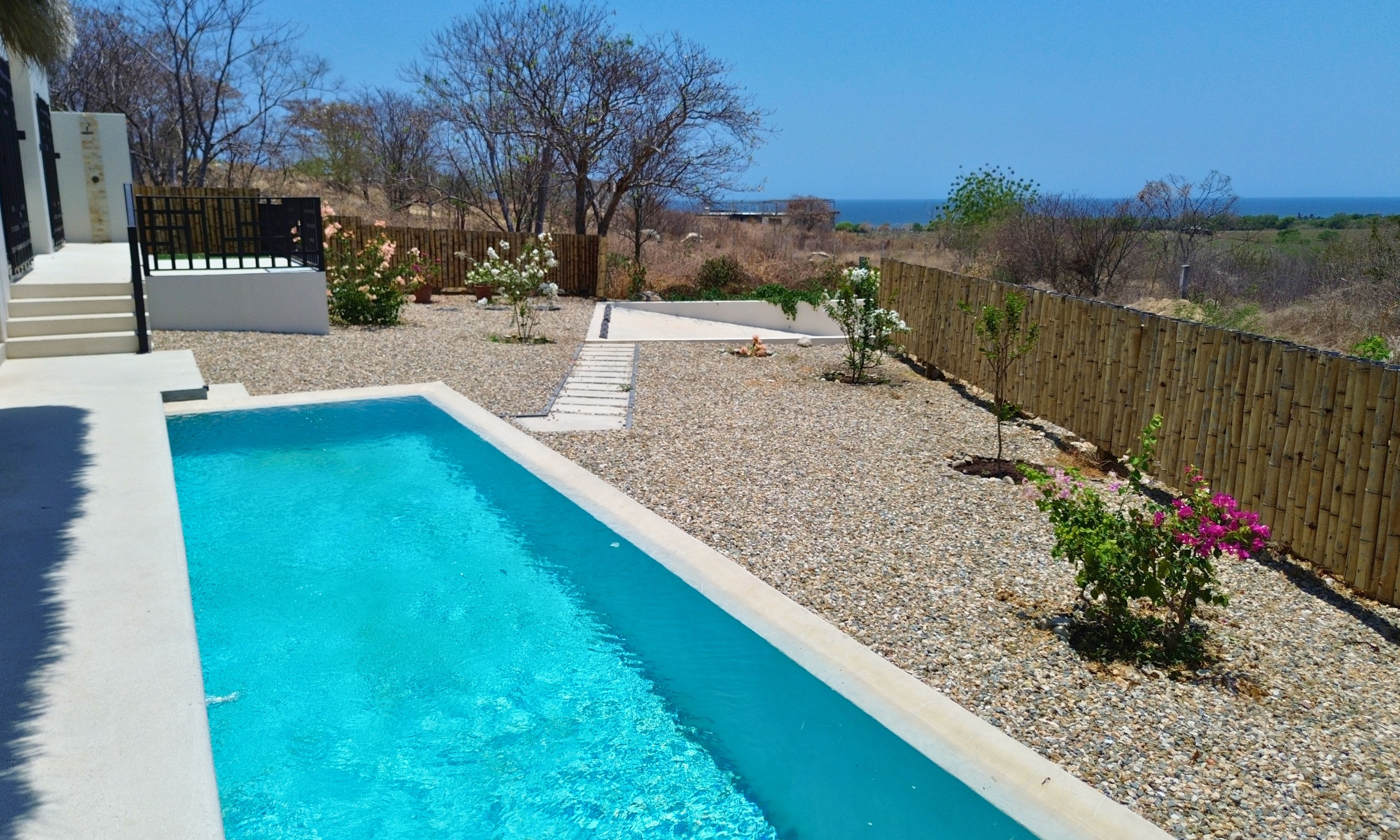 Casa Alice | Oceanview eco villa with pool, near several surf spots